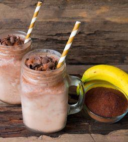Nori alga, csokoládé és gyömbéres smoothie