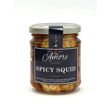 olasz kalmár (squid) csípős olajban eltéve