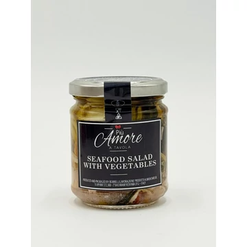 olasz tenger gyümölcsei saláta zöldségekkel