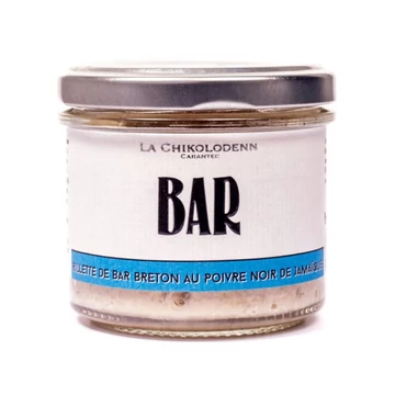 gourmet francia sügér rilette jamaicai fekete borssal