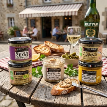 francia gourmet halkrémek prémium borkóstolóhoz