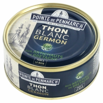 különleges fehér germon tonhal breton articsókával hidegen és melegen is fogyasztható