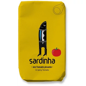 szardíniakonzerv csípős paradicsomszószban portugál specialitás
