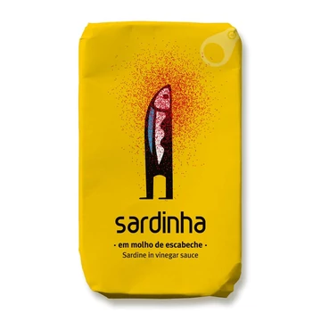 szardíniakonzerv escabeche szószban portugál specialitás