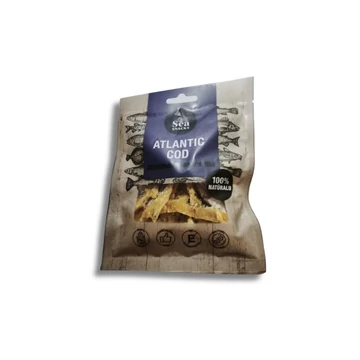 szárított atlanti tőkehalfilé snack