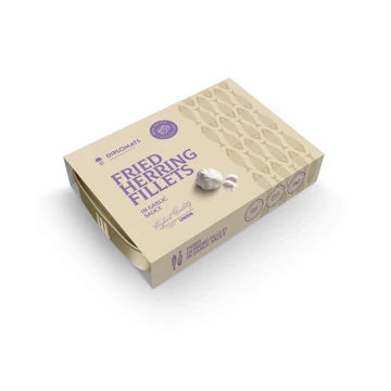 sült heringkonzerv különleges fokhagymás szószban