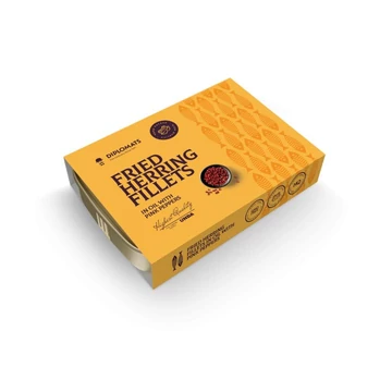 sült heringkonzerv repceolajban rózsaborssal