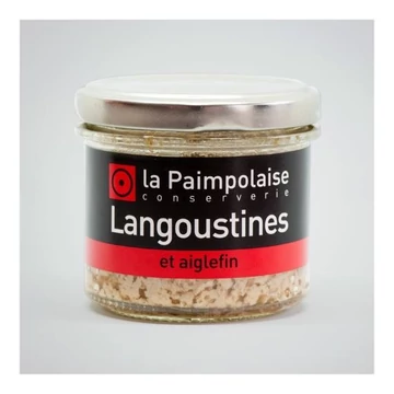 Languszta rilette foltos tőkehalból