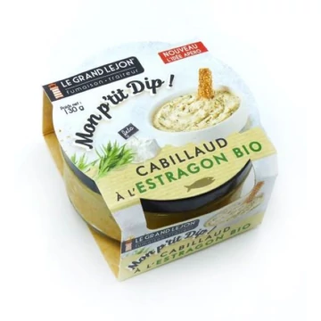 Tőkehal dip mártogatós tárkonnyal bio