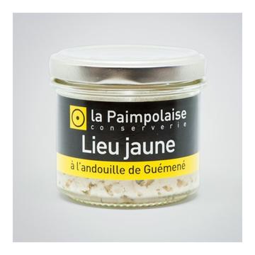 Sávos tőkehal rilette Guémené (francia) füstölt kolbásszal