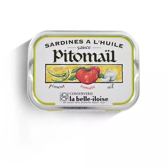 Francia szardíniakonzerv Pitomail