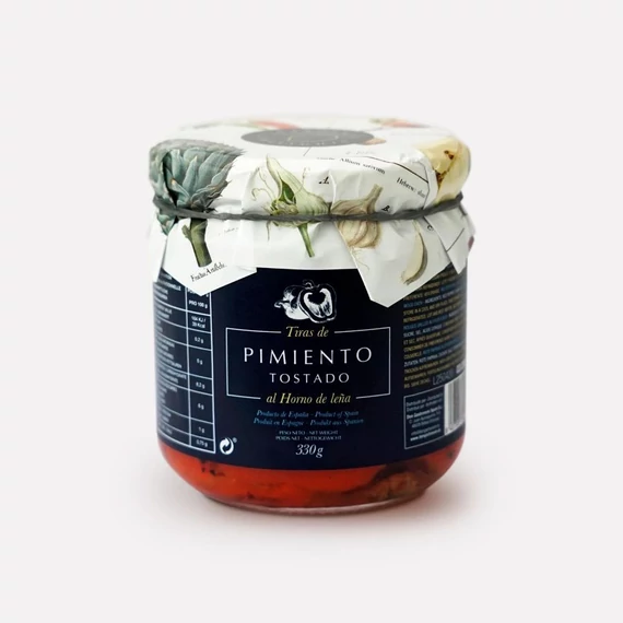 fán sütött paprikacsíkok spanyol