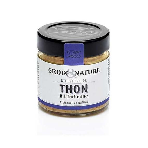különleges francia germon fehér tonhal rilette indiai fűszerezettséggel