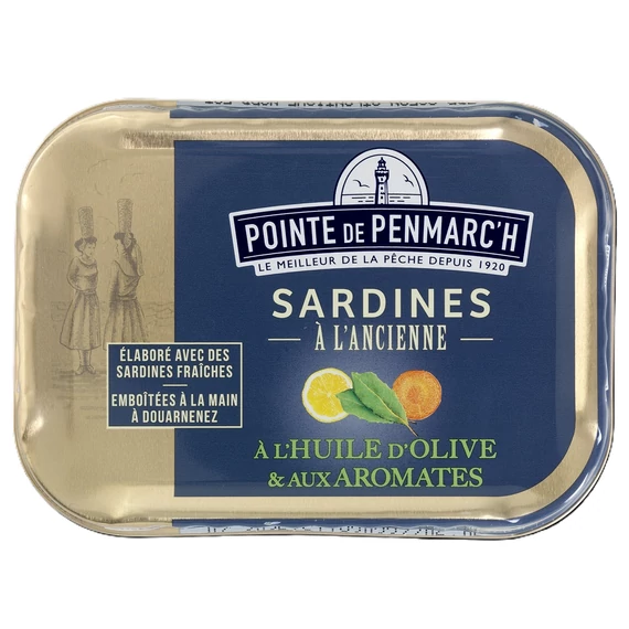 Sült szardíniafilé hagyományos receptúra szerint extra szűz olívaolajban fűszerekkel