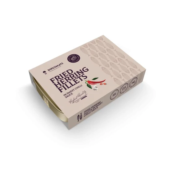 sült heringkonzerv édes chili szószban