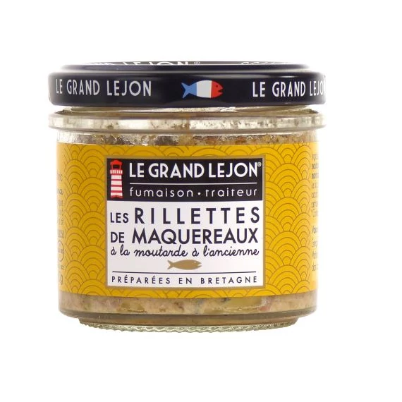Makréla rilette magos mustárral (à l'ancienne)